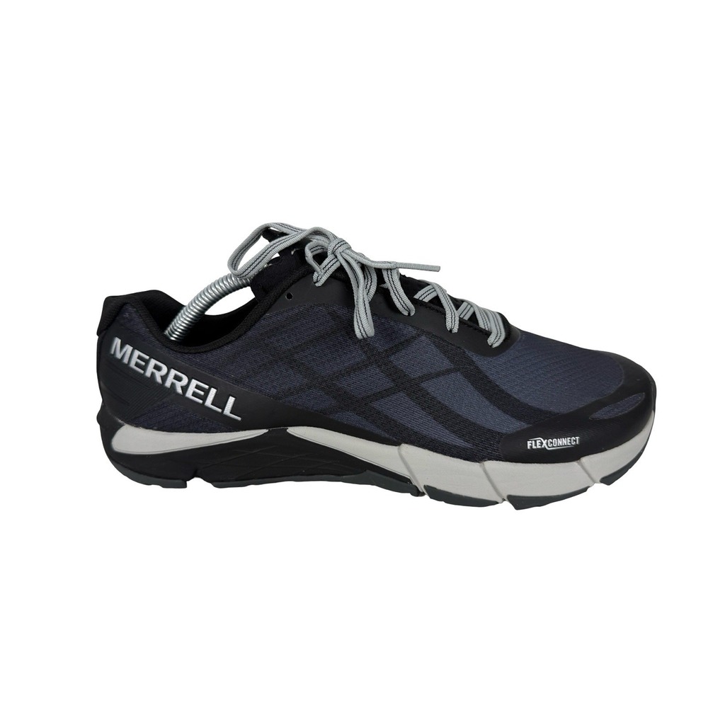 Merrell Mens 9.5 Bare Access Running Shoes J09657 Minimalist Blue Black EUC